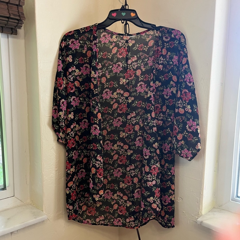 Self Esteem floral kimono